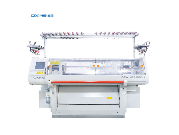 Several fields of computerized flat knitting machines are often used