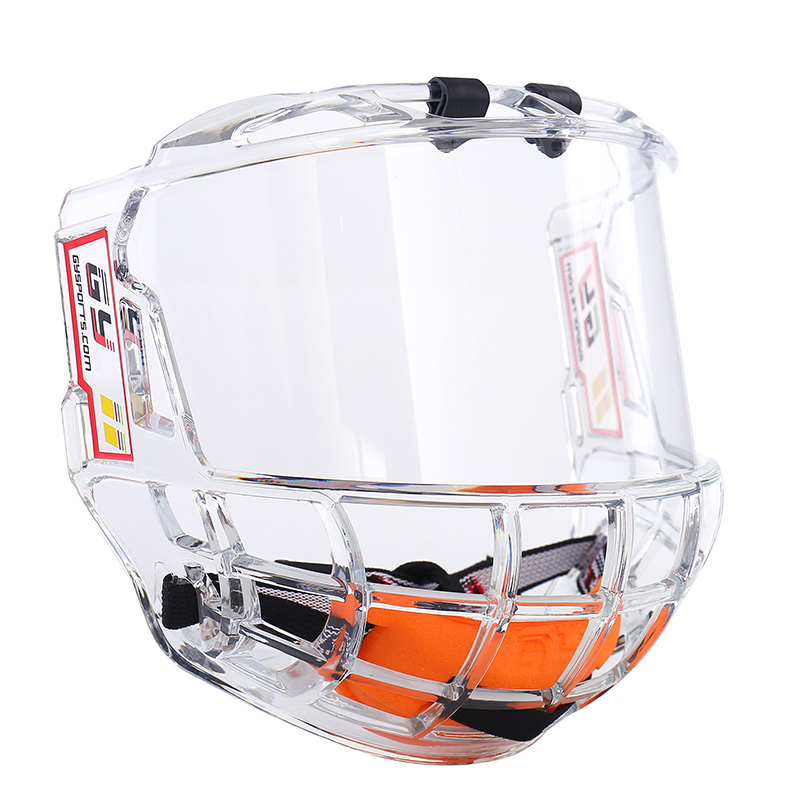 How do we use the ice hockey visor
