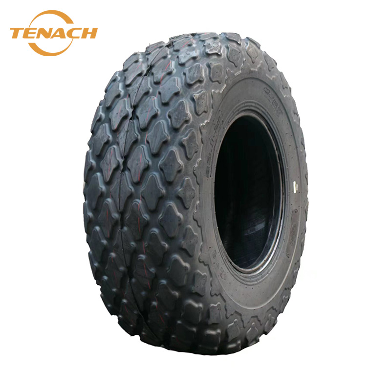 Features of road roller tires
