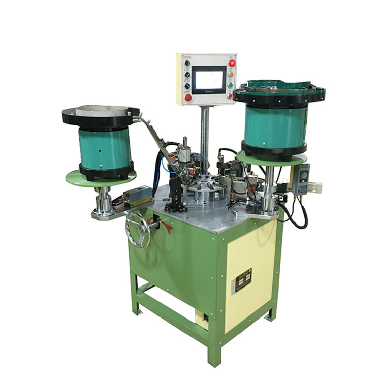 Key components and functions of a zipper head assembly machine