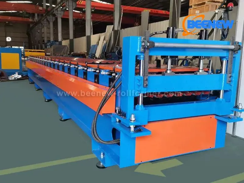 The Power and Precision of a Metal Roof Making Machine
