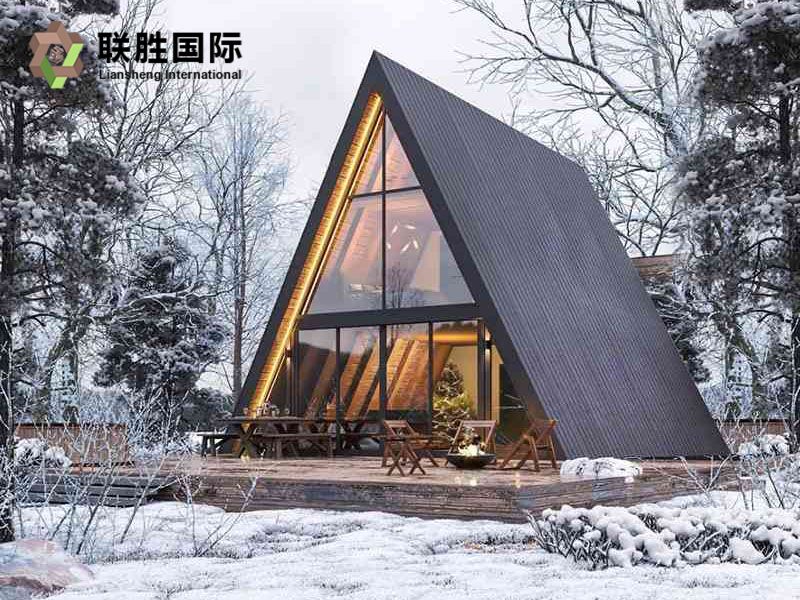 A-Frame Triangle Prefab Houses: Stylish, Efficient, and Ready to Assemble