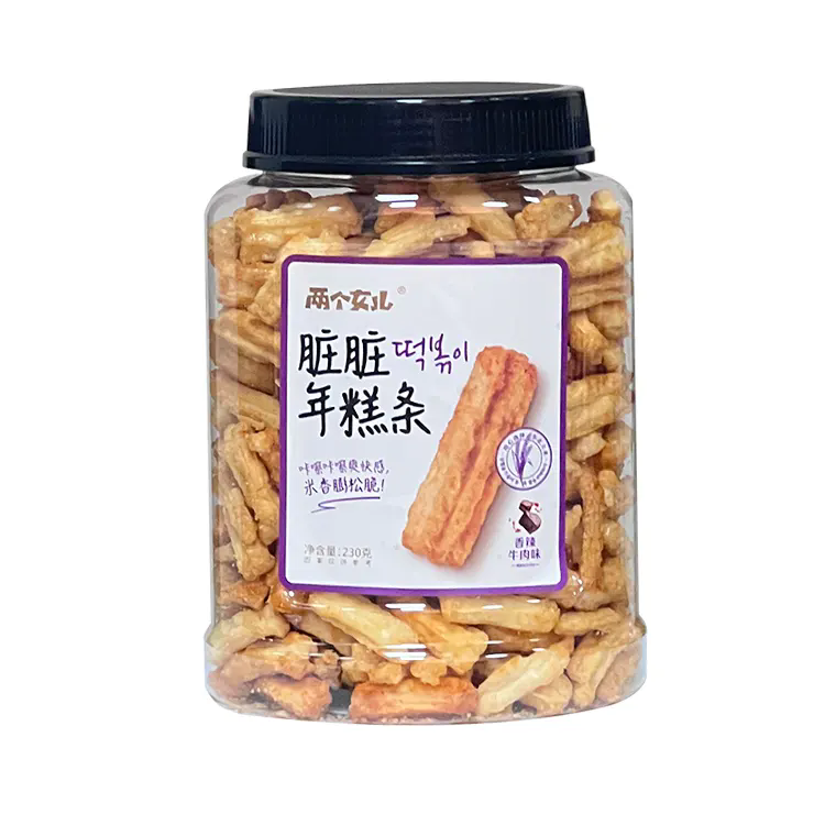 Striped Rice Crackers: A Crunchy Snack with Flavor and Flair